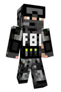 CookCop Minecraft avatar full body