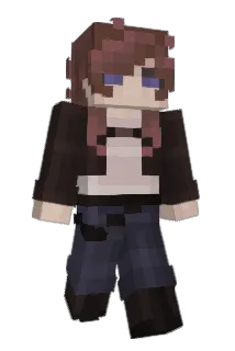 CookieButACat Minecraft avatar full body
