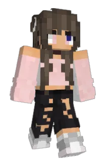 CookieLila Minecraft avatar full body
