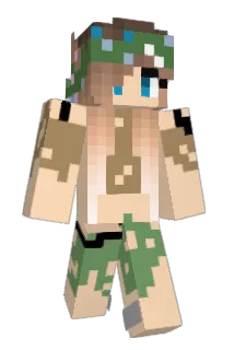 CoolClare Minecraft avatar full body