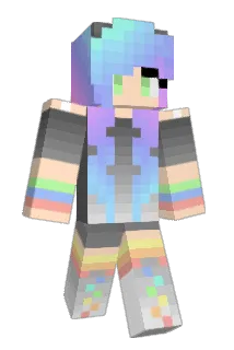 Coolpineapplez Minecraft avatar full body