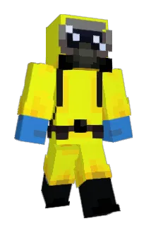 Coolrillaman Minecraft avatar full body