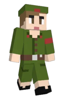 CopRocker Minecraft avatar full body