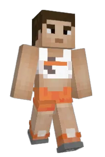 Coppper Minecraft avatar full body