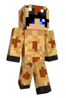 Coq Minecraft avatar full body