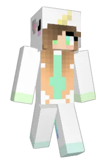 Coquelicorne Minecraft avatar full body