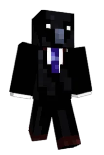 Corax_Voron Minecraft avatar full body
