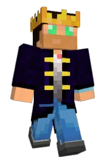 Corbinpenguin Minecraft avatar full body