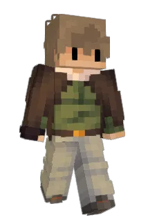 Corn Minecraft avatar full body