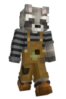 CornKob Minecraft avatar full body