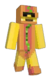 CornyC Minecraft avatar full body