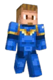 Cosmiphibian Minecraft avatar full body