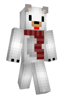 CosyPolarBear Minecraft avatar full body