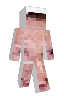 CouTom Minecraft avatar full body