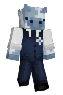 CowButler Minecraft avatar full body