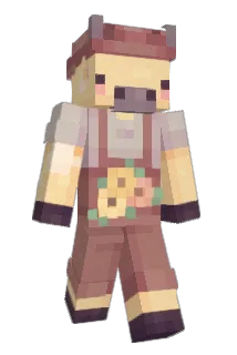 CowMarx Minecraft avatar full body