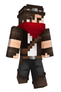 CowboiWerewolf Minecraft avatar full body