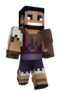 CowboyLuffy Minecraft avatar full body