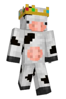 Cowmilkish Minecraft avatar full body