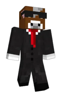 CowofDarkness Minecraft avatar full body
