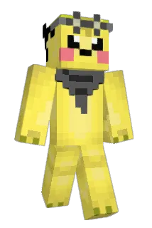 CptPICHU Minecraft avatar full body
