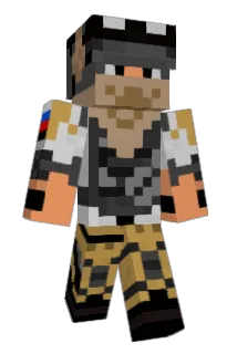 CptRoomba Minecraft avatar full body