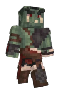 CptWolfhound Minecraft avatar full body