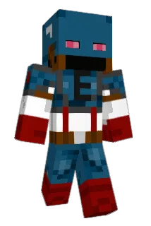CptnEndermerica Minecraft avatar full body