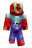 Crabmonster Minecraft avatar full body