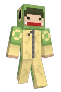CrafterCree Minecraft avatar full body