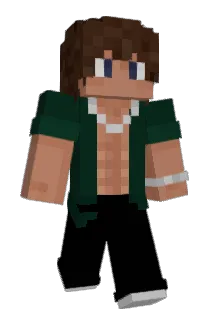 Craftosoaur Minecraft avatar full body
