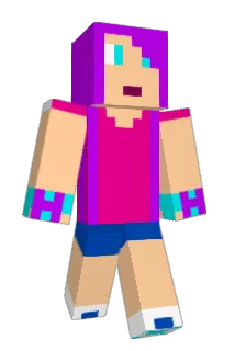 Craftygirl55 Minecraft avatar full body