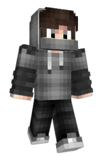 Crakito Minecraft avatar full body