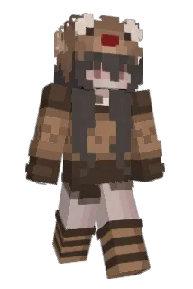 Crashifoxi Minecraft avatar full body