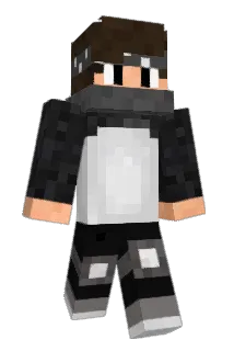 Crashstyle Minecraft avatar full body