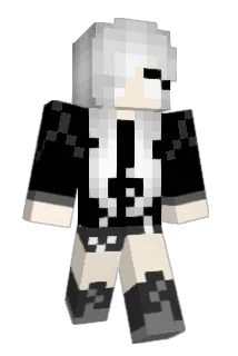 CrazyBluePanda13 Minecraft avatar full body