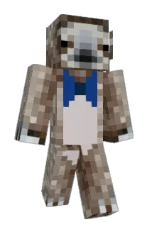 CrazyBookLady Minecraft avatar full body