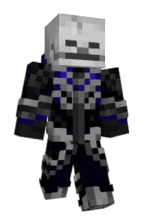 CrazySkeleton Minecraft avatar full body