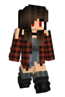 Crazyluvuhgurl Minecraft avatar full body