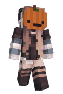 CrazyyGal Minecraft avatar full body