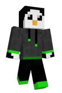 CrazyyPenguin Minecraft avatar full body