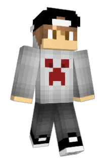 CreepBooster Minecraft avatar full body
