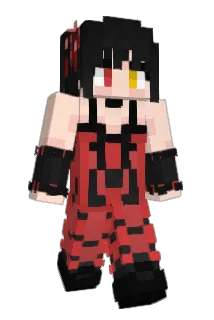 CreepZzXTokisaki Minecraft avatar full body