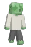 CreeperMartGray Minecraft avatar full body