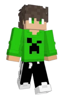 CreeperStarter Minecraft avatar full body