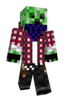 Creepera Minecraft avatar full body