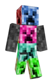 CreepersBeware2 Minecraft avatar full body