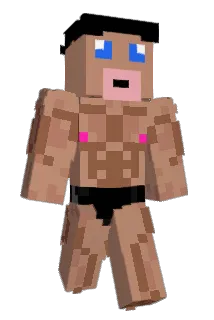 CreepyCaveman Minecraft avatar full body