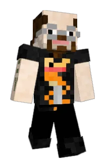 CreepyRad Minecraft avatar full body