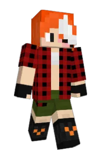 Creepyepast Minecraft avatar full body